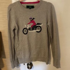 C Wonder motorcycle sweater